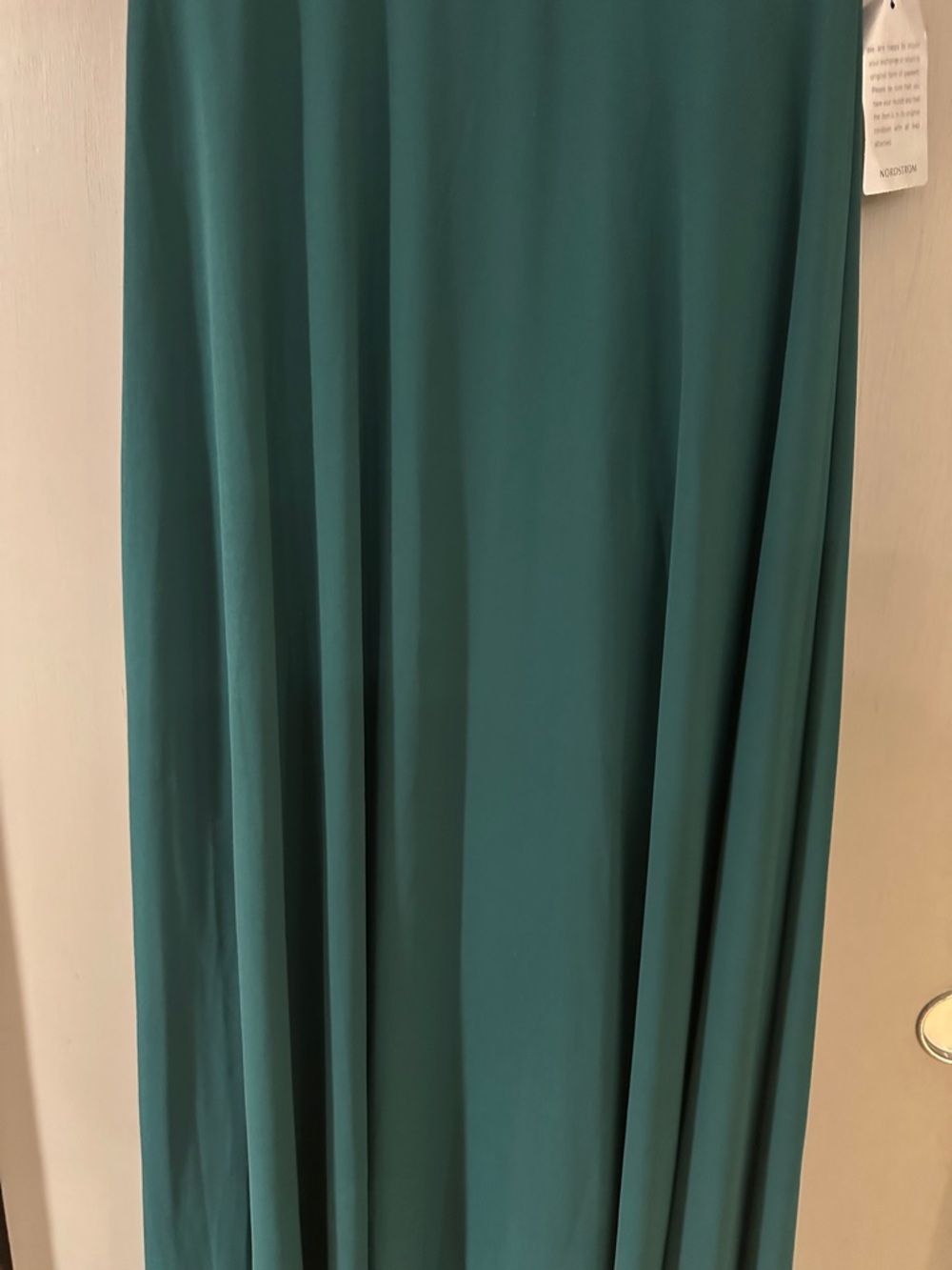 Lulus Night of Romance Emerald Green Maxi Dress NWT Sleeveless Formal Gown Prom - Picture 6 of 11